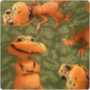 Fabric fleece Buddy the Dinosaur 1 yard x 59" wide polyester new TM & Henson